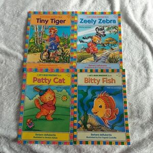 **3 Listings $20**   Tiny Tiger, Zeely Zebra, Patty Cat and Bitty Fish